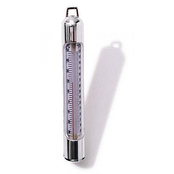 Deluxe Chromed Swimming Pool Thermometer