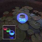 Floating Solar Pool Light