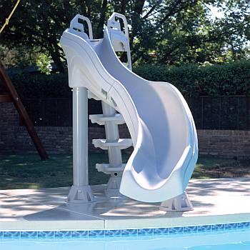 X-Stream 2 turn Pool Slide