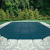 Mesh Safety Cover / Pool Size 16ft  x 40ft  Rectangle / 18 yr