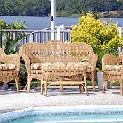 Sahara All Weather Resin Wicker Furniture Set