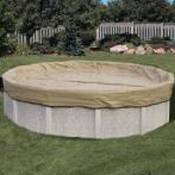 Winter Cover / Pool Size 21ft x 41ft Oval / 20 yr Tan