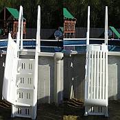 Neptune Deluxe Pool Step With Gate   NE115 / NE115T